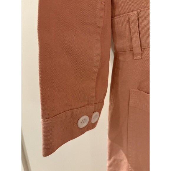 Big Bud Press Peach Light Pink Long Sleeve Jumpsuit Sz Small Boho Twee Indie - Picture 6 of 8